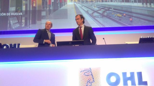 El presidente de OHL Juan Villar Mir en la junta general de accionistas de la compañía / EP