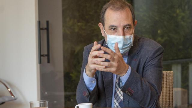 Ramon Espadaler, secretario general de Units per Avançar, en las instalaciones de 'Crónica Global' / CG