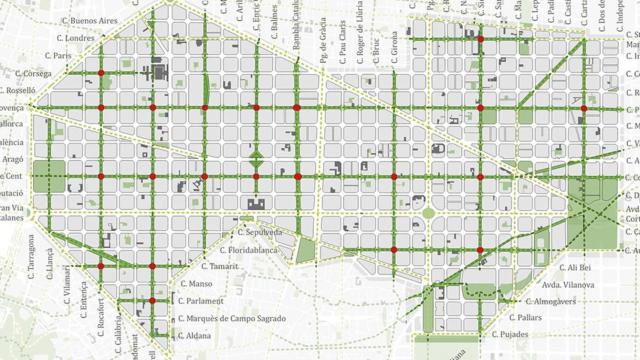 Proyecto de Superilla Barcelona para 2030 / AYUNTAMIENTO DE BARCELONA