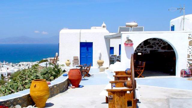 Una casa en Mykonos, Grecia / CG