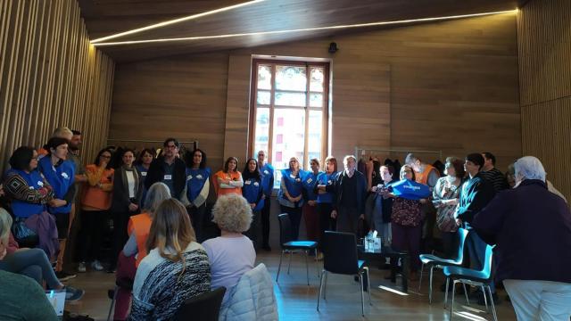 Encuentro organizado por DSAS (Después del Suicidio-Asociación de Supervivientes) en el Hospital de Sant Pau con motivo del Día Internacional del Superviviente a la Muerte por Suicidio / DSAS