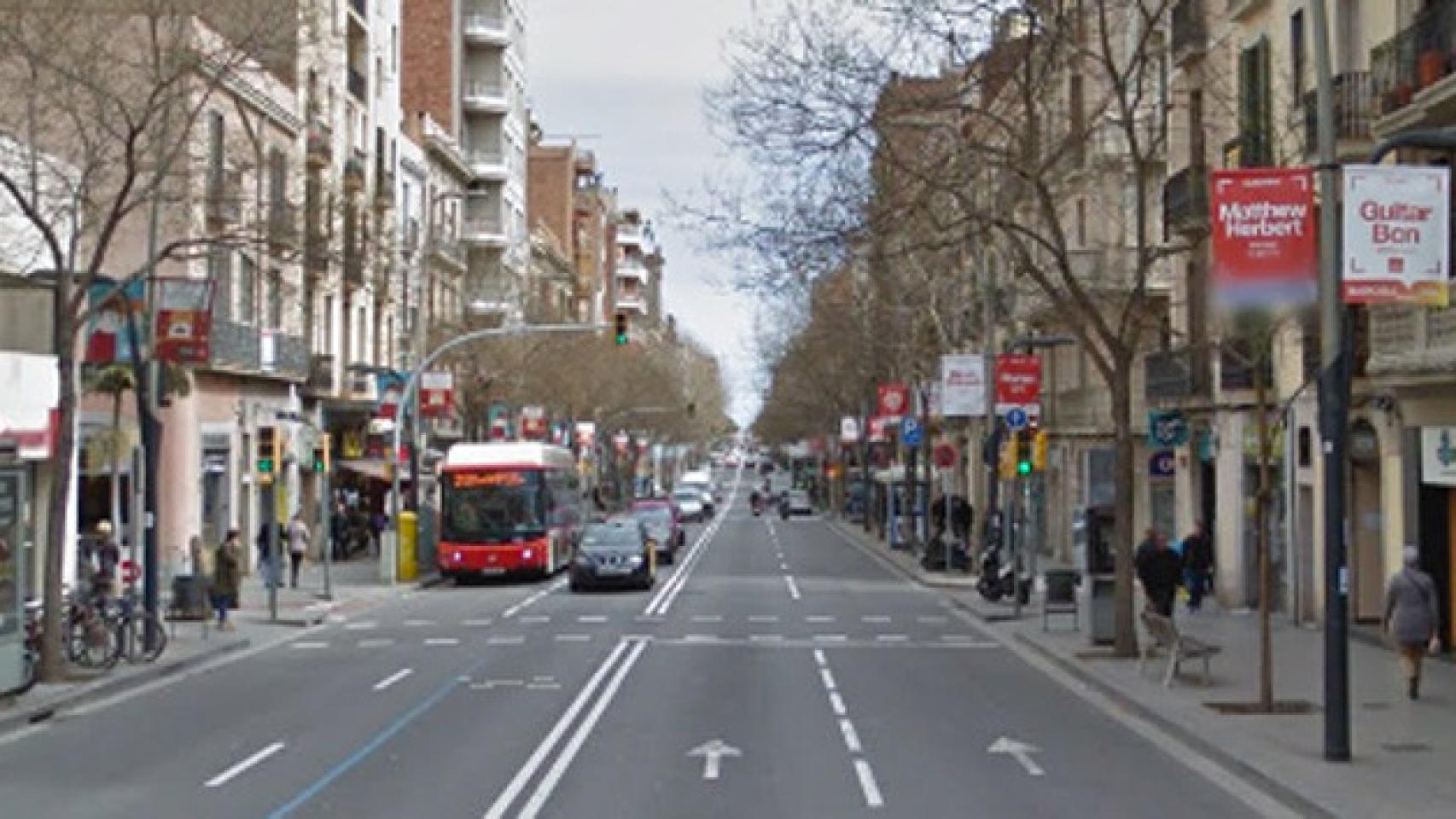 Imagen de la calle del barrio de Sants en Barcelona / CG