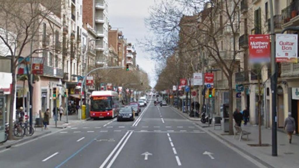 Imagen de la calle del barrio de Sants en Barcelona / CG