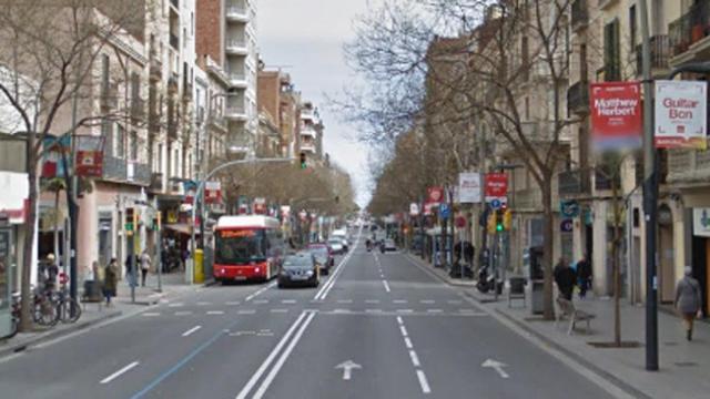 Imagen de la calle del barrio de Sants en Barcelona / CG