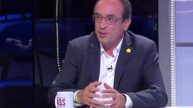 Josep Rull, exconsejero de Territorio condenado por sedición y malversación, en el 'FAQs' de TV3 / CCMA