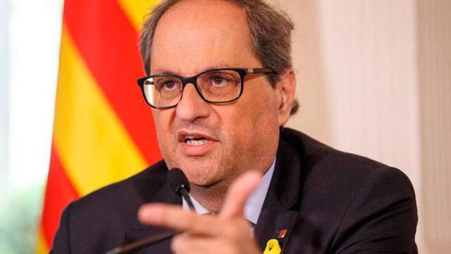 El presidente de la Generalitat, Quim Torra / EFE