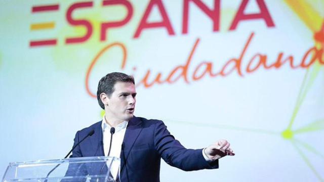 El presidente de Ciudadanos Albert Rivera en la presentación de su plataforma ciudadana / CG