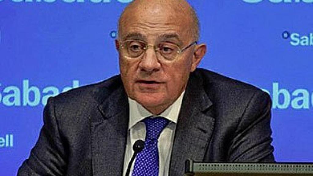 El presidente de Banco Sabadell, Josep Oliu