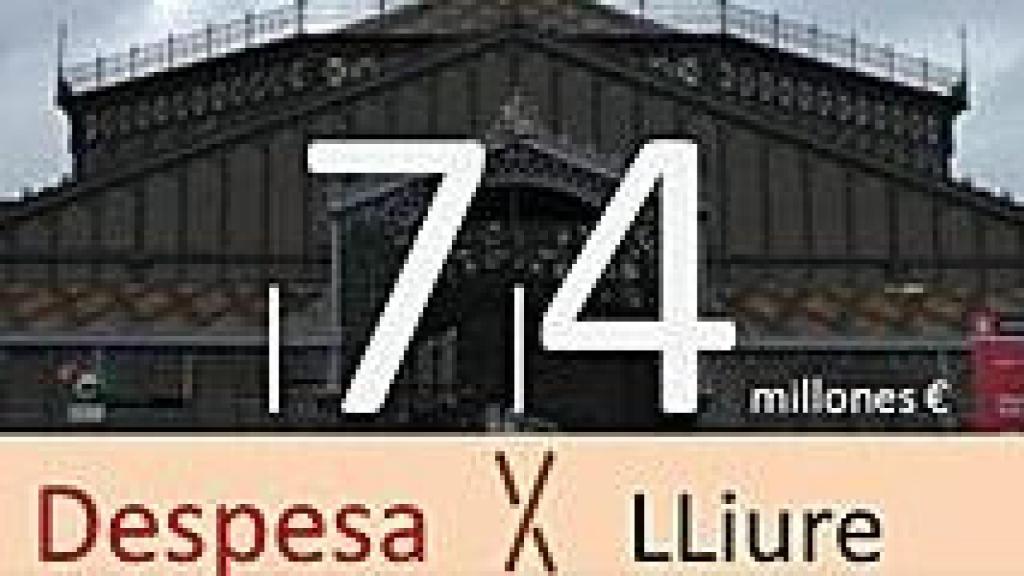 Folleto del PP denunciando el coste del Borne Centro Cultural.