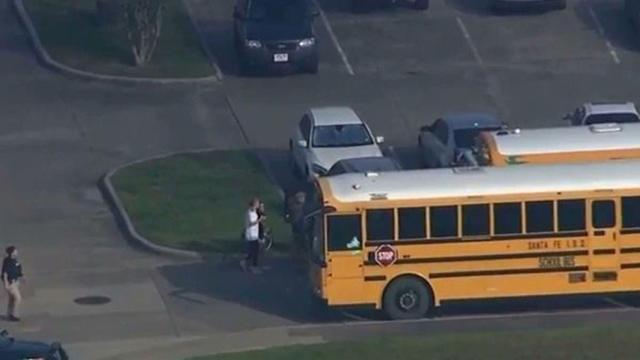 Imagen del tiroteo en Texas