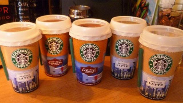 Imagen de productos Starbucks preparados para llevar / CG