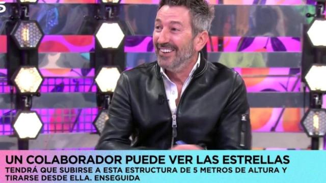 David Valldeperas como colaborador en 'Sálvame' / MEDIASET