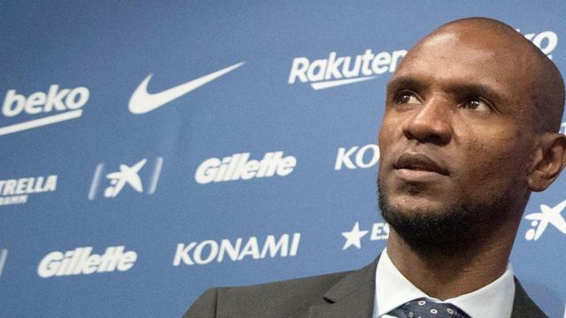 Eric Abidal, director deportivo del Barça / EFE