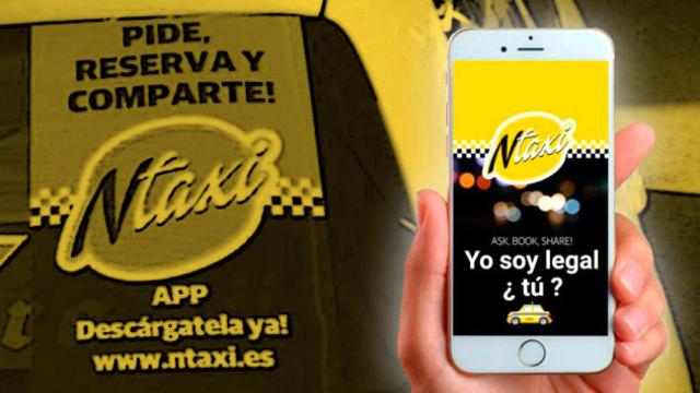 APP NTaxi, la aplicación hecha por y para los conductores / FOTOMONTAJE DE CG