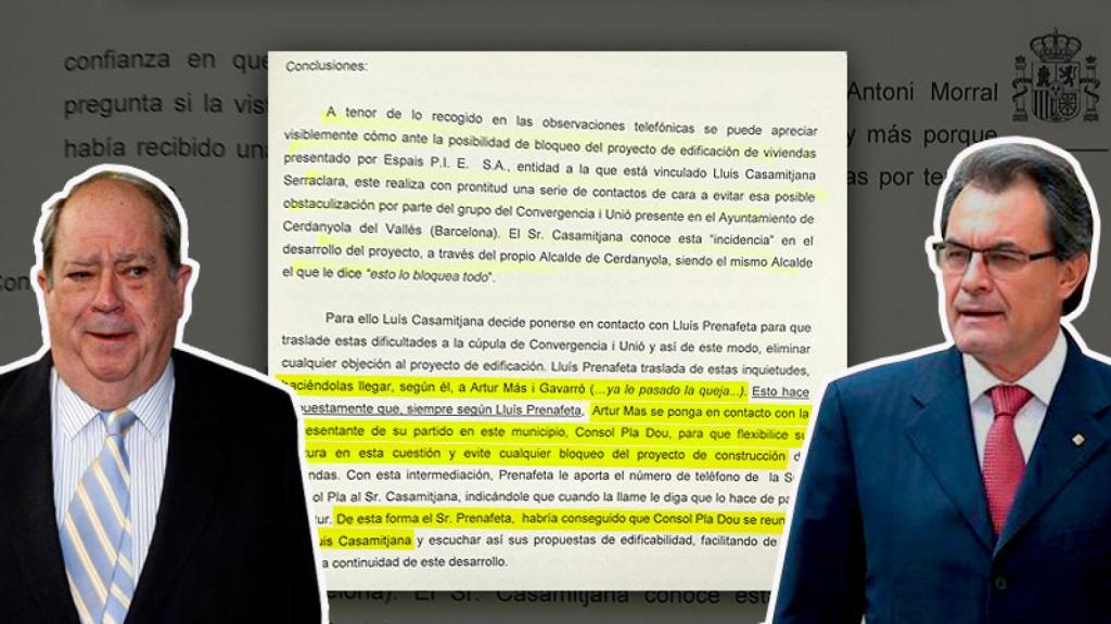 Según Lluís Prenafeta, la propia Consol Pla le habría dicho a Artur Mas que estaba dispuesta a ayudar a L.C.S.