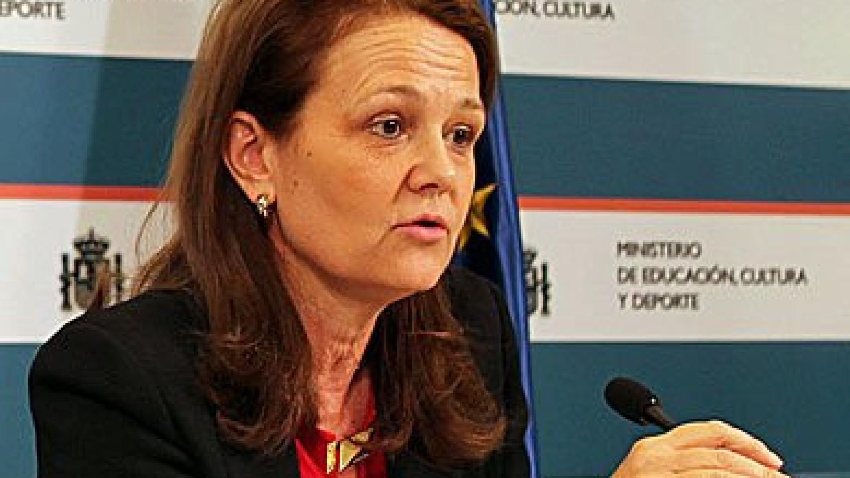 La secretaria de Estado de Educación, Formación Profesional y Universidades, Montserrat Gomendio