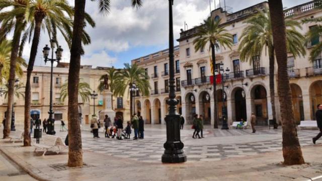 Imagen de la plaça de la Vila de Vilanova i la Geltrú (Barcelona) / CG
