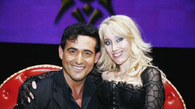 El cantante Carlos Marín y Geraldine Larrosa (Innocence), en una imagen de archivo / EP