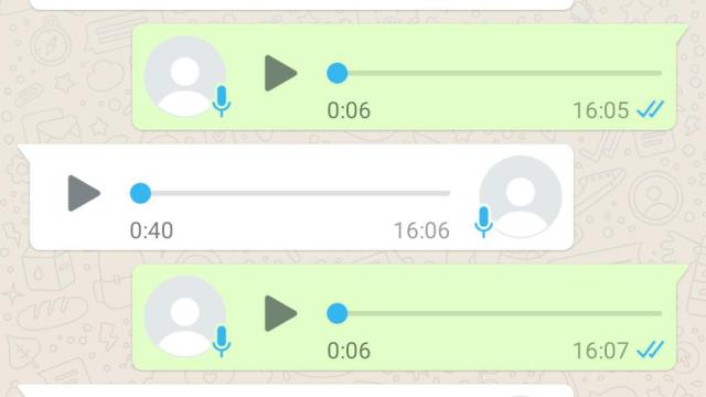 Audios de WhatsApp / CG