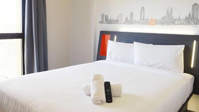 Habitación doble en el hotel easyHotel del Hospitalet de Llobregat / SITE OFICIAL EASYHOTEL