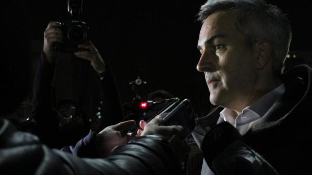 Víctor Font a la salida de la sede del Barça / REDES