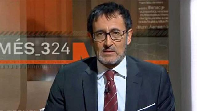 Xavier Graset, editor y presentador del programa de TV3 'Més 324'