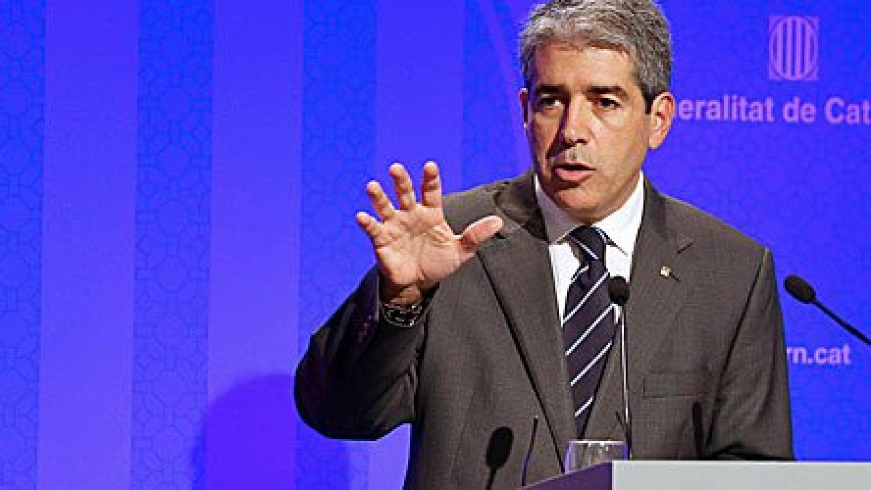El portavoz de la Generalidad y consejero de la Presidencia, Francesc Homs