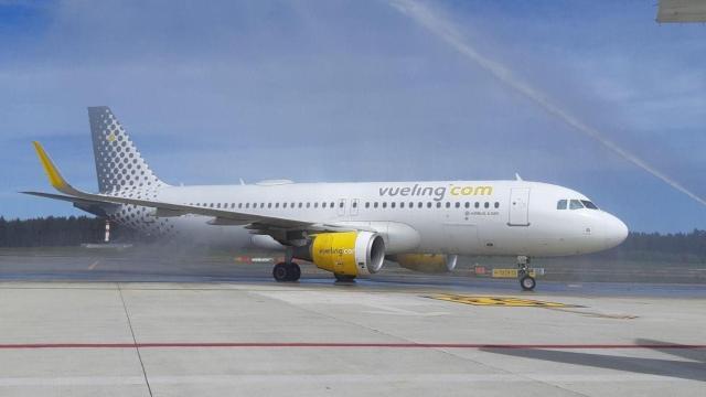 Un avión de Vueling en una imagen de archivo / EP