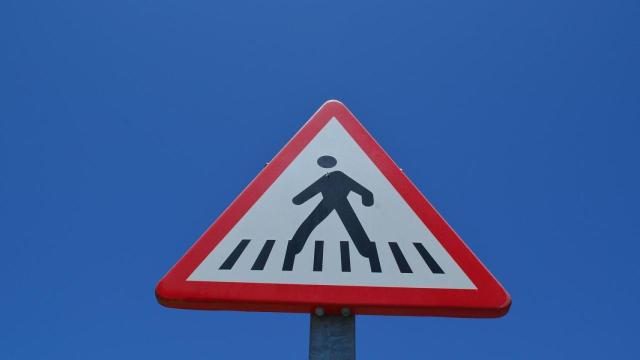 Señal de paso de peatones / CREATIVE COMMONS Los pasos de cebra en 3D llegan por fin a España