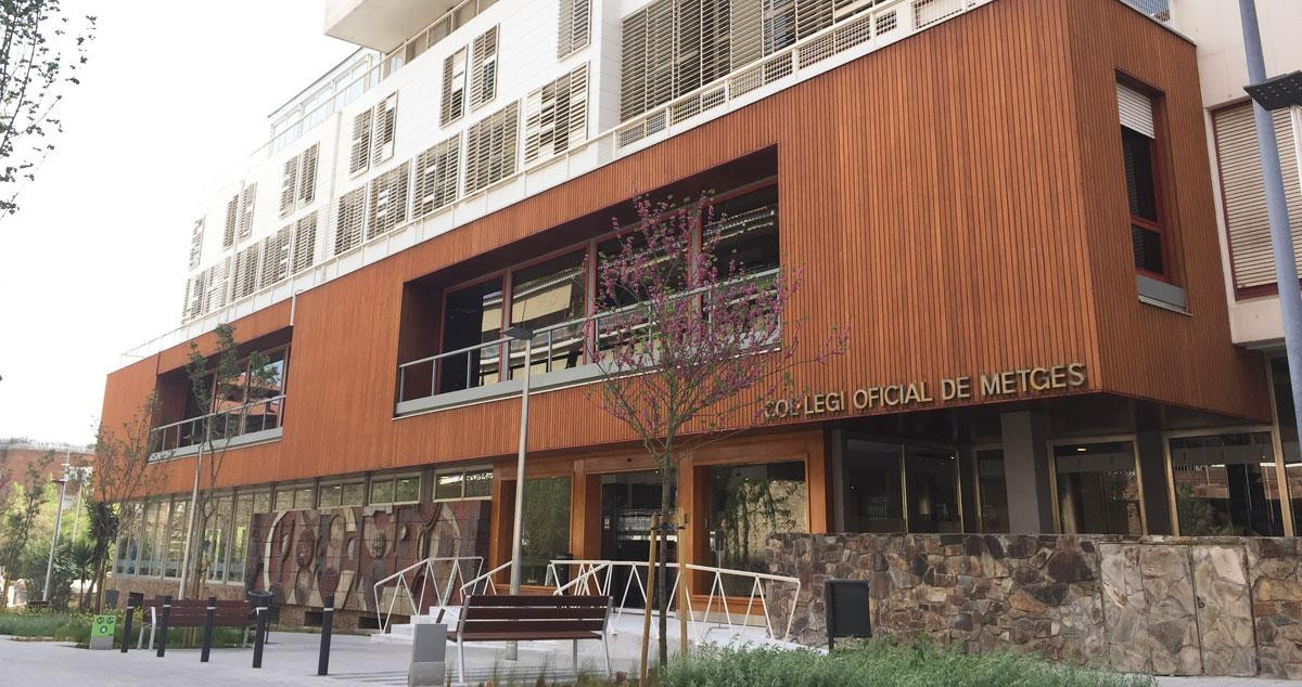 Sede del Colegio de Médicos de Barcelona, donde está domiciliado Grup Med / Wikipedia