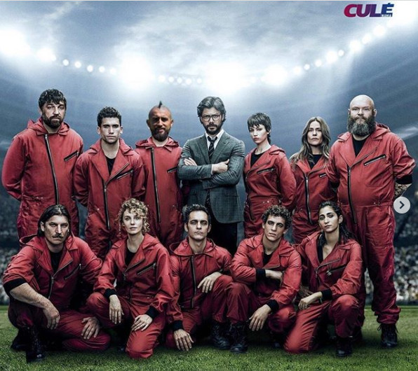 la casa de papel arturo vidal culemania