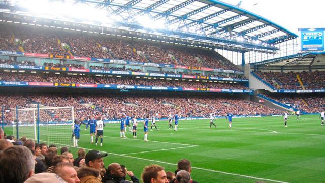 Stamford Bridge, estadio de la Premier League, durante un partido del Chelsea / EFE