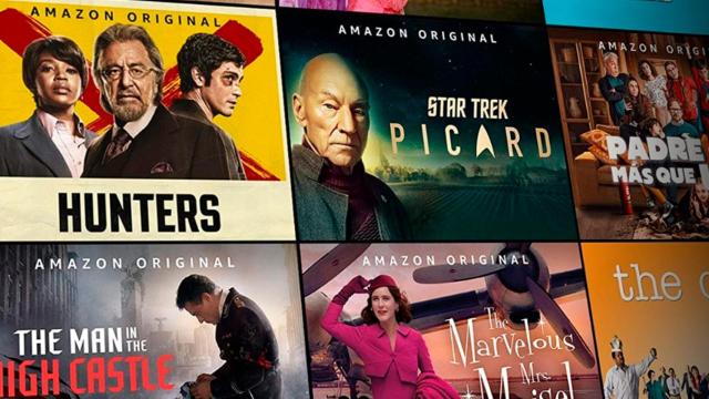 Películas y series en la pantalla de inicio de Amazon Prime / AMAZON