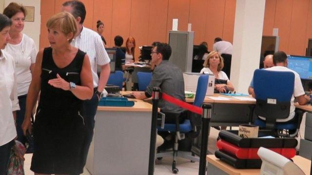 Cunillera en una visita a una oficina de Extranjería / EUROPA PRESS