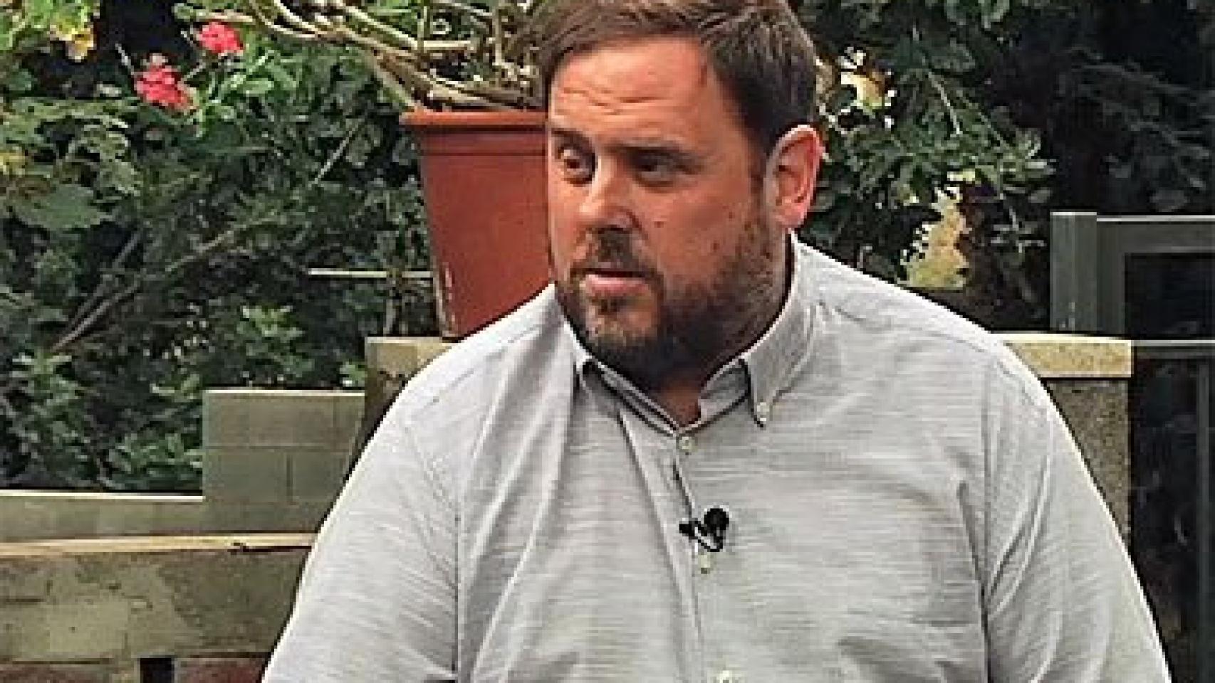 El líder de ERC, Oriol Junqueras