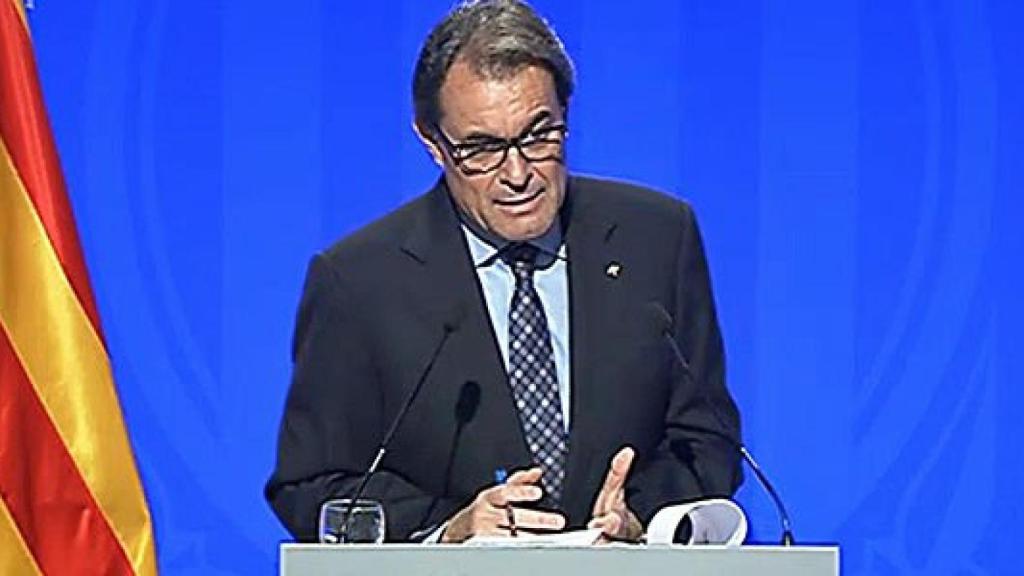 El presidente de la Generalidad, Artur Mas