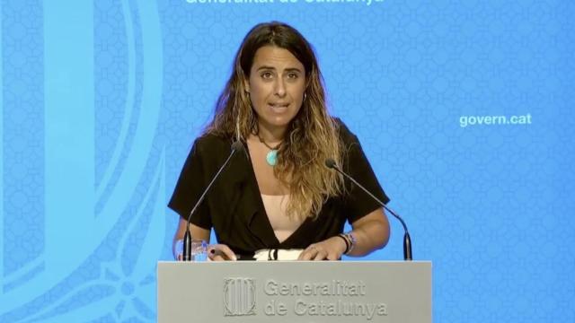 La portavoz del Govern, Patrícia Plaja / GOVERN