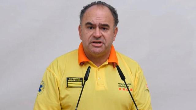 El portavoz del Sistema d'Emergències Mèdiques (SEM), Josep Maria Soto / EP