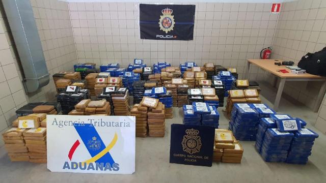 Cocaína incautada en el puerto de Barcelona por el CNP / MINISTERIO DE HACIENDA