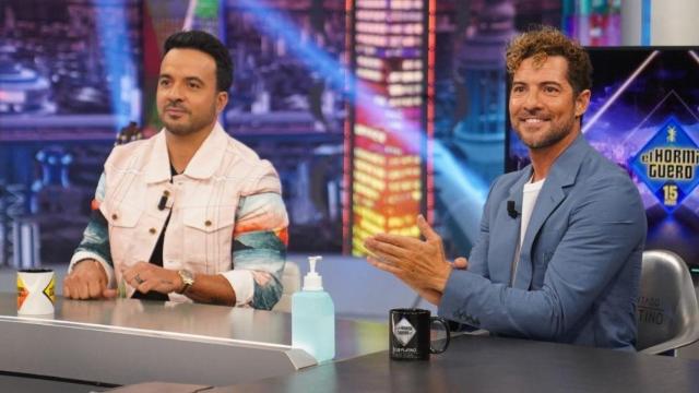 Luis Fonsi y David Bisbal en 'El Hormiguero' / ATRESMEDIA