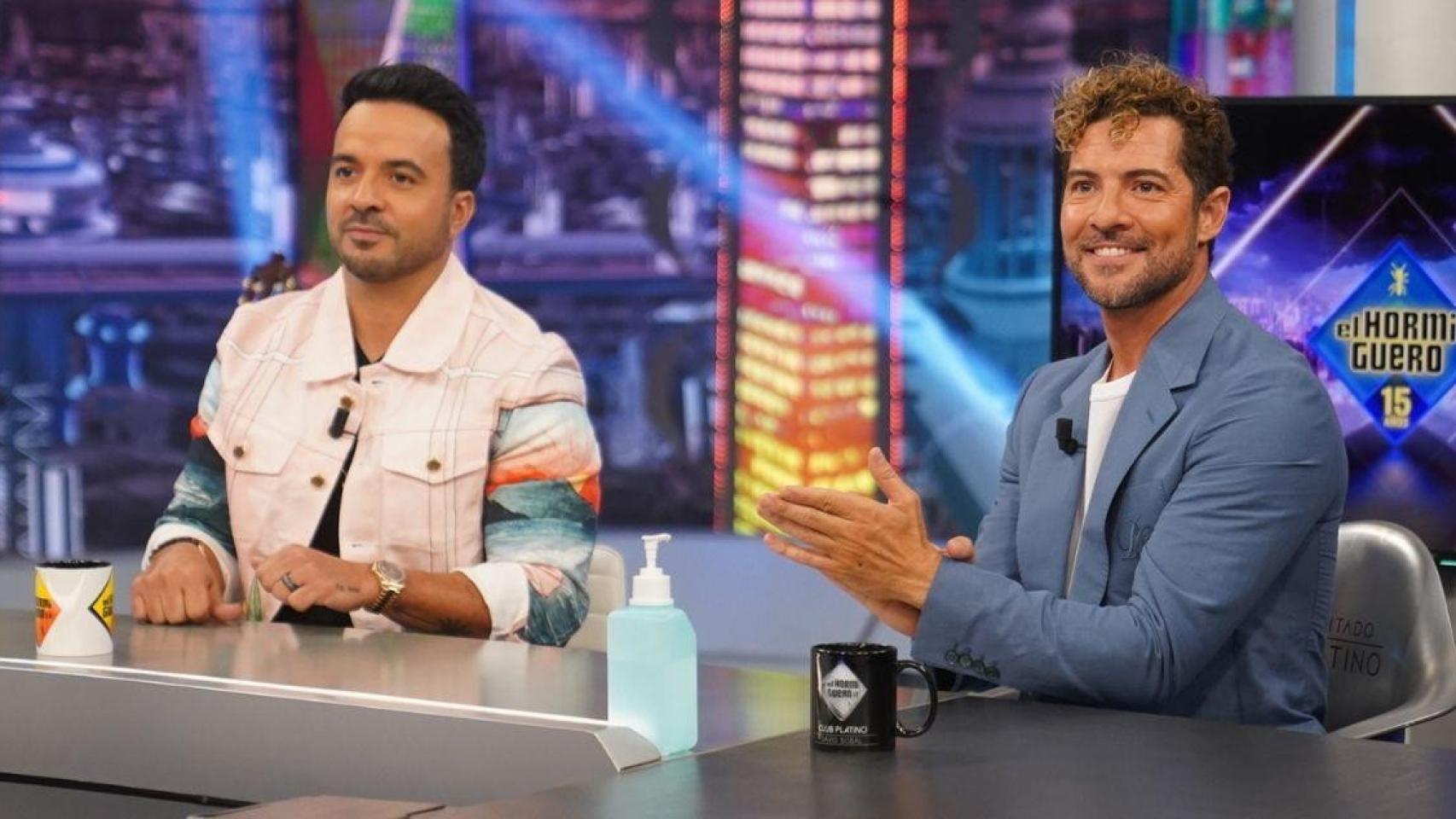 Luis Fonsi y David Bisbal en 'El Hormiguero' / ATRESMEDIA