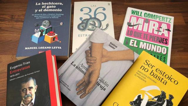 Los cuatro ensayos, la novela suiza y el libro de entrevistas de Eugenio Trías, la selección para Sant Jordi / LG