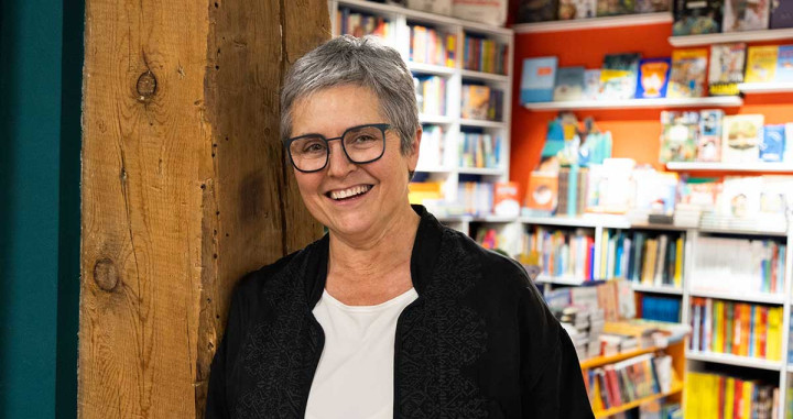 Eva Orúe, directora de la Feria del Libro de Madrid / ISABEL WAGEMANN