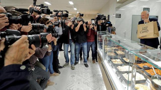 Juan Roig, presidente de Mercadona, durante la presentación de resultados / EFE