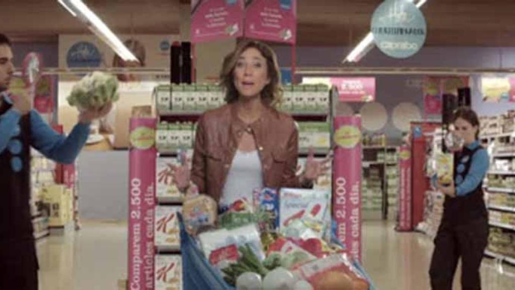 La periodista de TV3 Helena Garcia Melero, en un anuncio de Caprabo / CG