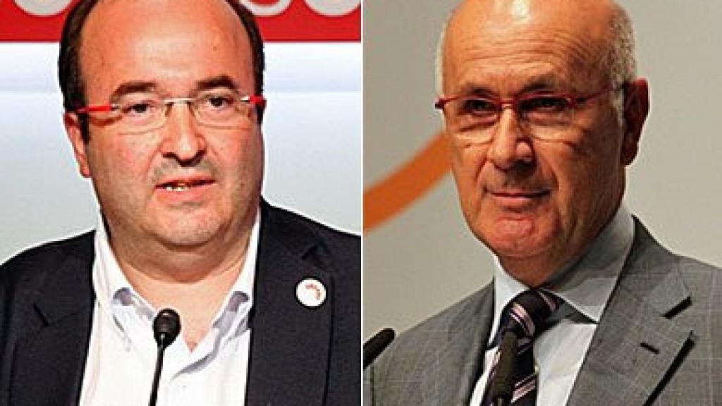 Miquel Iceta y Josep Antoni Duran i Lleida