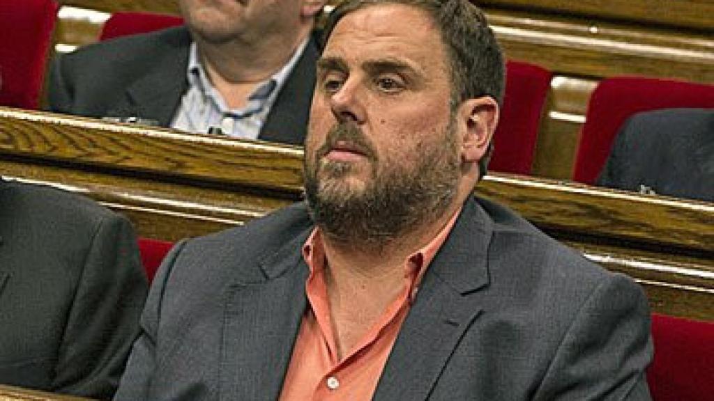 El presidente de ERC, Oriol Junqueras
