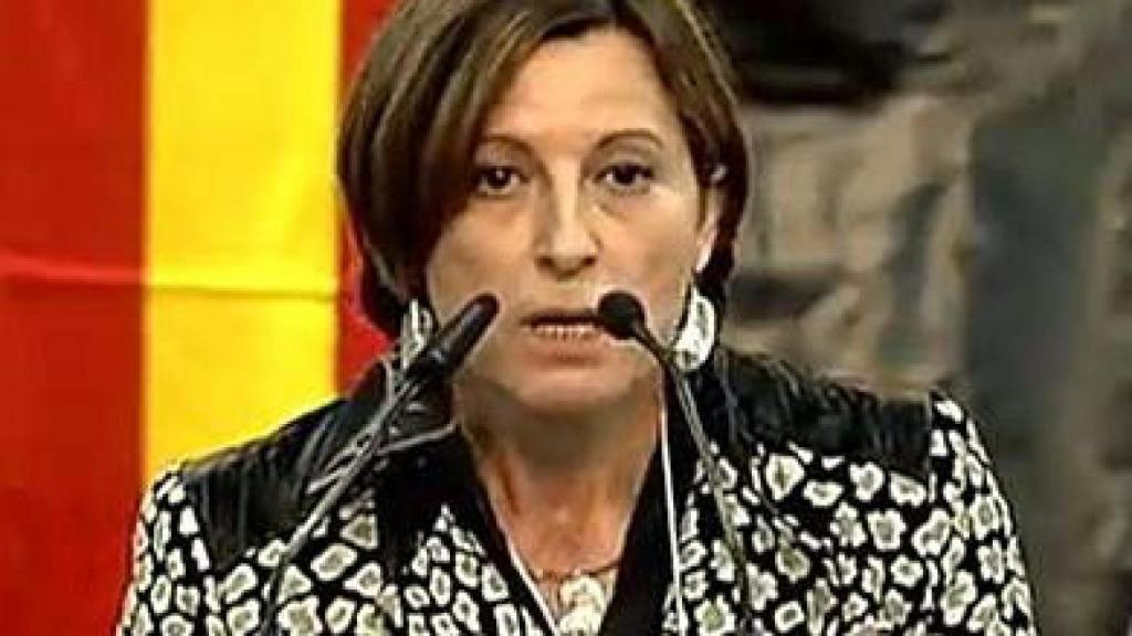 La presidenta de la ANC, Carme Forcadell