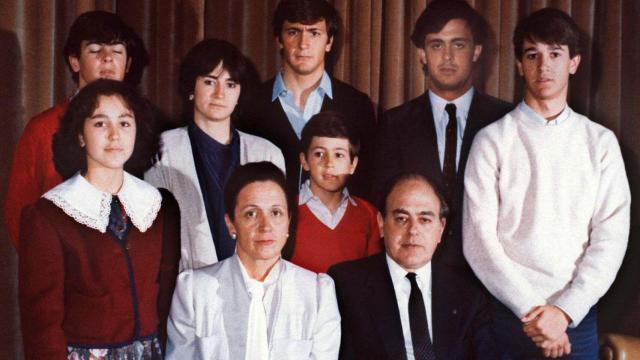 Foto de la familia Pujol-Ferrusola al completo