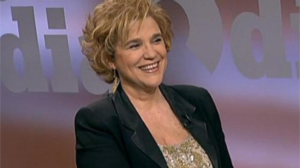 Pilar Rahola, en un debate en la televisión / CG